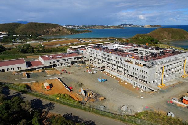 Construction du Pôle Hospitalier Privé à Nouville