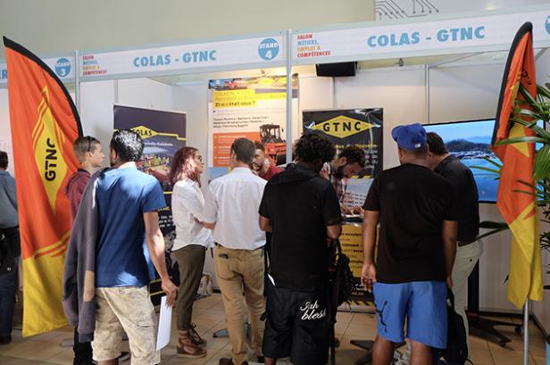 stand COLAS NC - GTNC salon emploi 2019