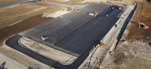 aire de stationnement aérodrome de Koné